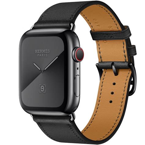 apple watch hermes series 5 space black|apple watch hermes black band.